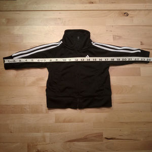 Adidas Toddler Black Tracksuit Jacket Black 6M